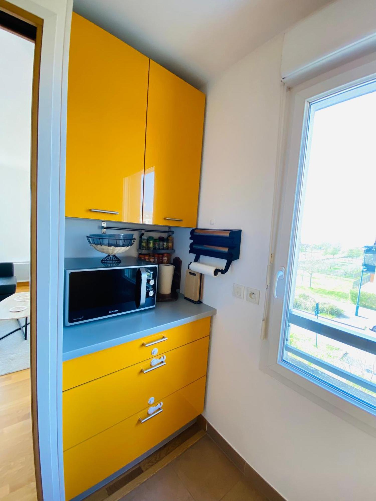 Charmant Appartement 3 Pieces Proche Rer & Disney Montévrain Esterno foto
