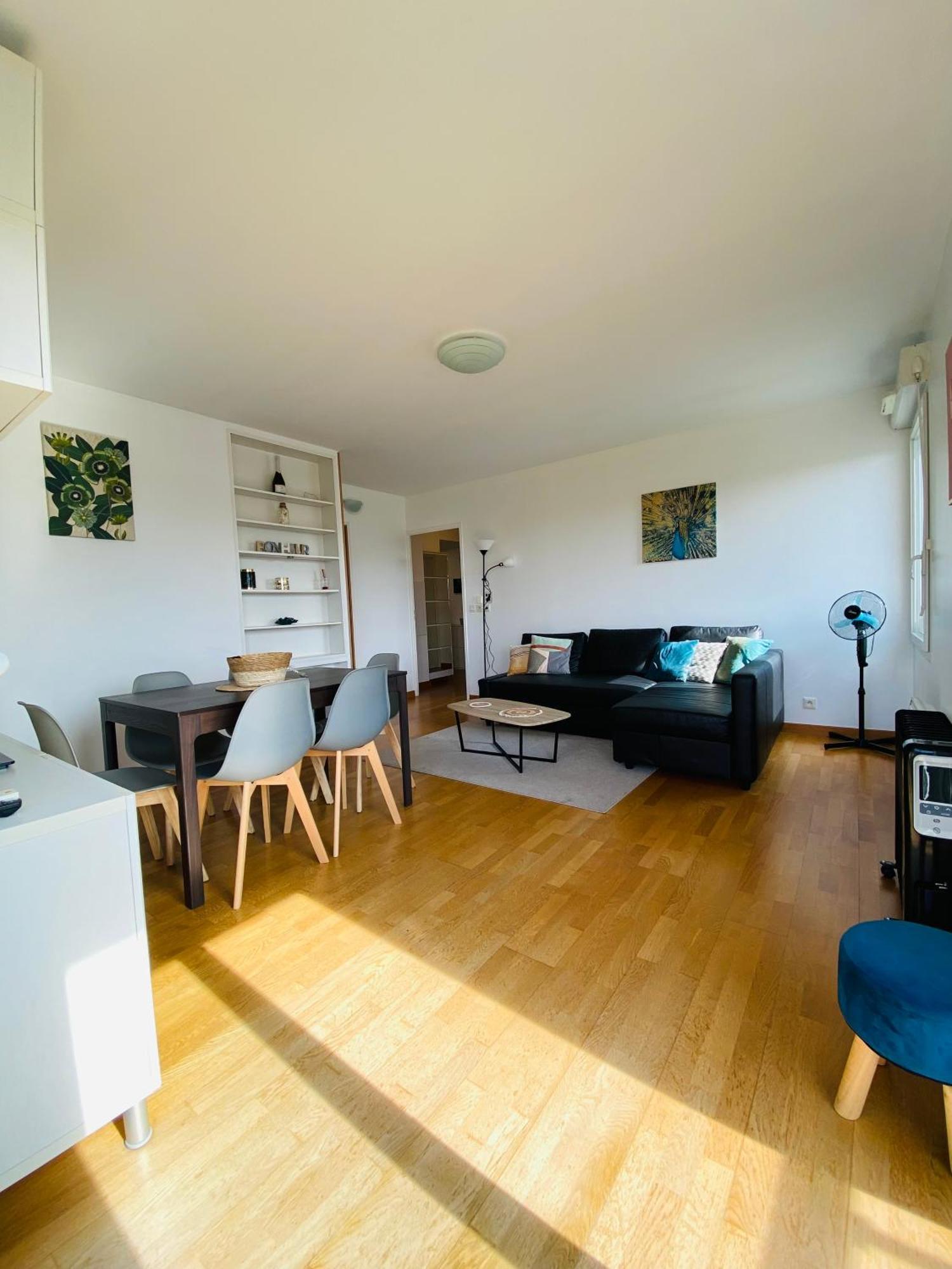 Charmant Appartement 3 Pieces Proche Rer & Disney Montévrain Esterno foto