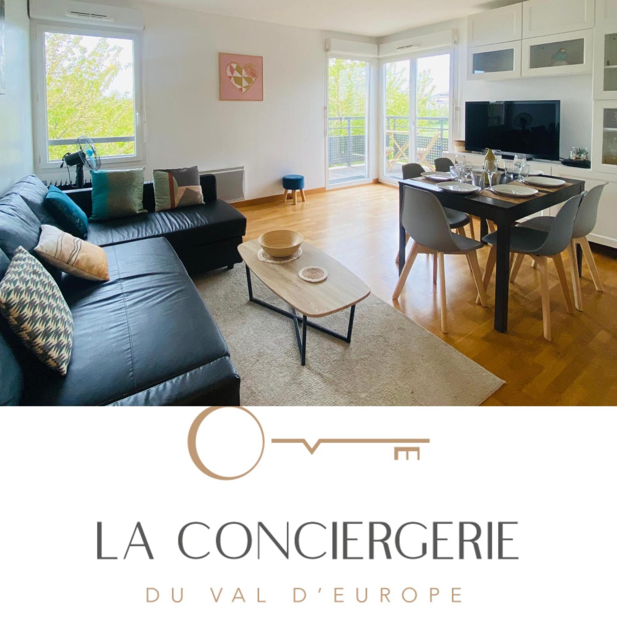 Charmant Appartement 3 Pieces Proche Rer & Disney Montévrain Esterno foto